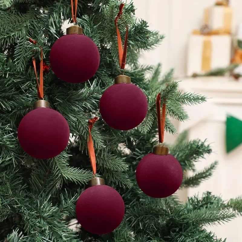 🎅Velvet Christmas Ornament Set