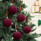 🎅Velvet Christmas Ornament Set
