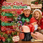 ⏳LAST DAY SALE ONLY ￡11.99!!🎅🎁 50% OFF! Santa Bubble Maker – one-click automatic bubbles with music & lights. Safe rounded edges, perfect Christmas gift for grandkids! 🫧✨