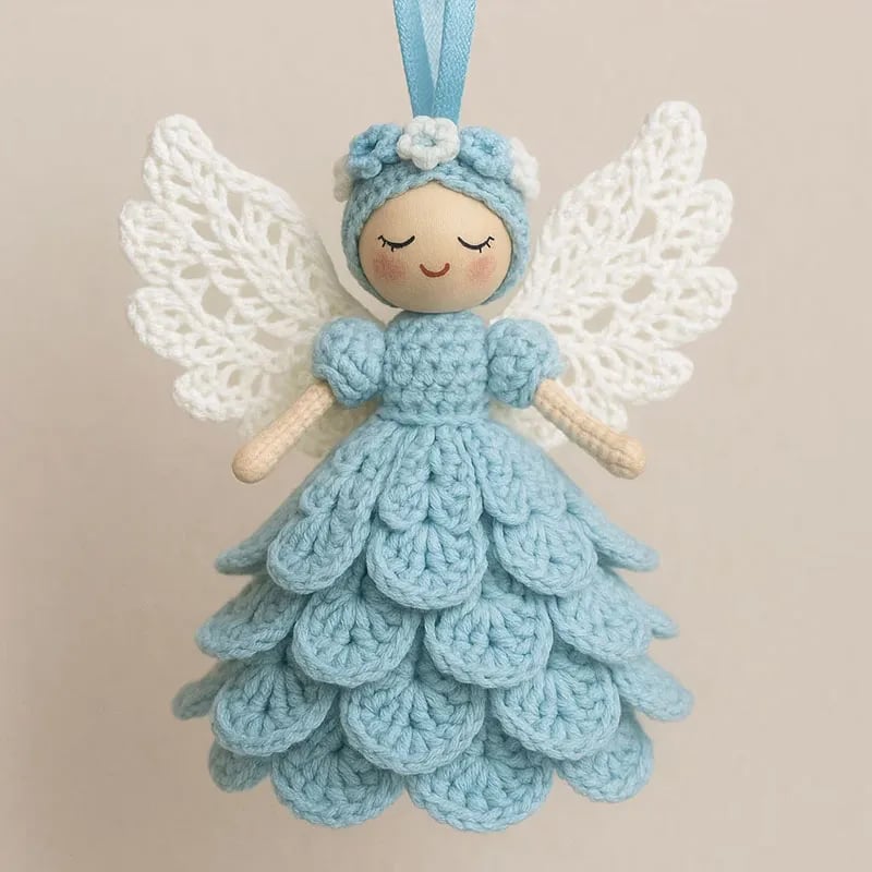 DIY Crochet Angel Ornament Kit