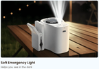 🌬️ Turbo Portable Fan with LED Display – Rechargeable Cooling Fan
