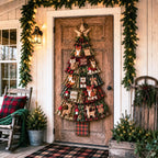 🎄Beginner-Friendly DIY Oversized Patchwork Christmas Tree Door Hanging Kit | Complete Kit with All Tools & Step-by-Step Guide Included 💕