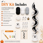 🎃 Enchanted Halloween Crochet Spiral DIY Kit