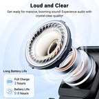 ⏳LAST DAY SALE ONLY ￡13.99!!✨🎅📱 5-in-1 Wireless Speaker Stand – Induction Audio & Phone Holder 🎵💡