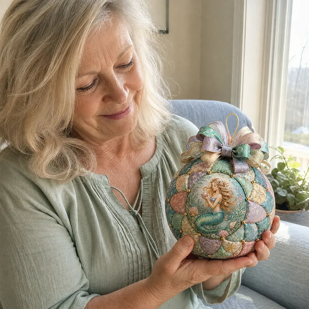🌊 Beginner-Friendly DIY Ocean Treasures Patchwork Ornament Kit Collection