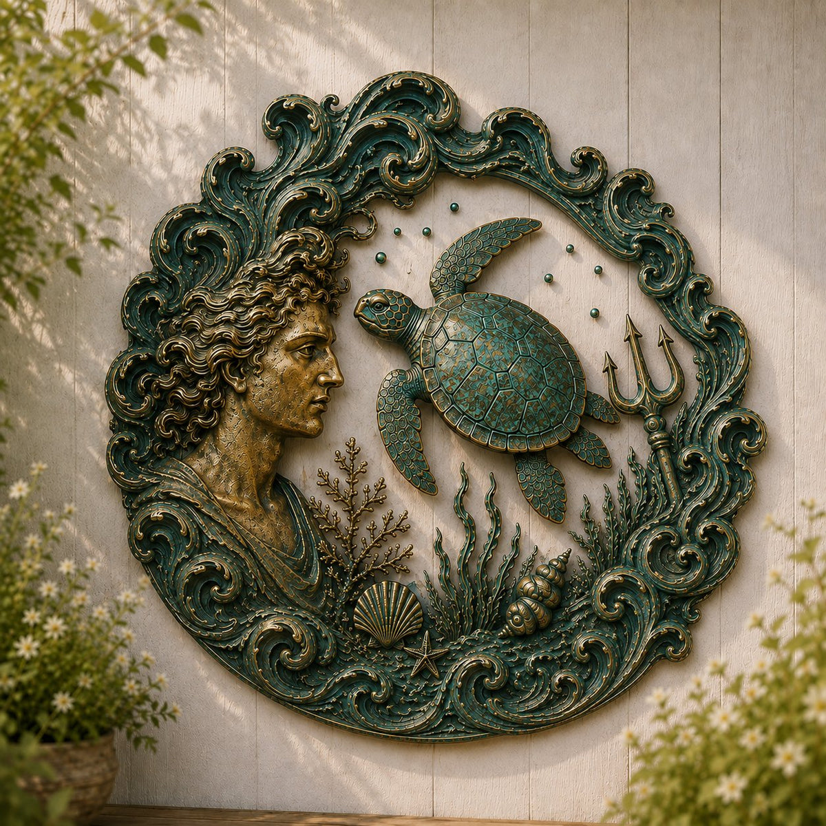 🌊 🔱Vintage Ocean Theme Wall Decor Collection
