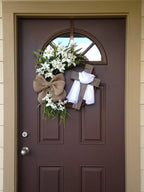 Easter Wreath with Cross
