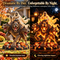 Cerberus Guardian Halloween Statue