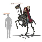 8.5 ft. Giant-Sized Animated LED Knight Dullahan