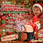 ⏳LAST DAY SALE ONLY ￡11.99!!🎅🎁 50% OFF! Santa Bubble Maker – one-click automatic bubbles with music & lights. Safe rounded edges, perfect Christmas gift for grandkids! 🫧✨