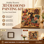 ⏳LAST DAY SALE ONLY ￡7.99!!🔥Whispering Room Diamond Art Kit ✨🖼️Mindful Craft for Calm Evenings🌿