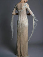 Elegant Wedding with Irregular Sleeves Women's Dress