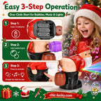⏳LAST DAY SALE ONLY ￡11.99!!🎅🎁 50% OFF! Santa Bubble Maker – one-click automatic bubbles with music & lights. Safe rounded edges, perfect Christmas gift for grandkids! 🫧✨