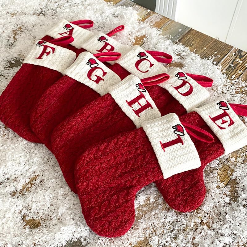 🎅Mini Initial Christmas Stocking