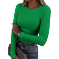 ⏳LAST DAY SALE ONLY￡9.99!!⭐🧶 Ribbed Texture, Easy Everyday Fit | Women's Classic Crew-Neck Knit Top