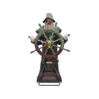 6-ft Haunted Harbor Talking LED Steering Captain Animatronic