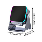 ⏳LAST DAY SALE ONLY ￡13.99!!✨🎅📱 5-in-1 Wireless Speaker Stand – Induction Audio & Phone Holder 🎵💡