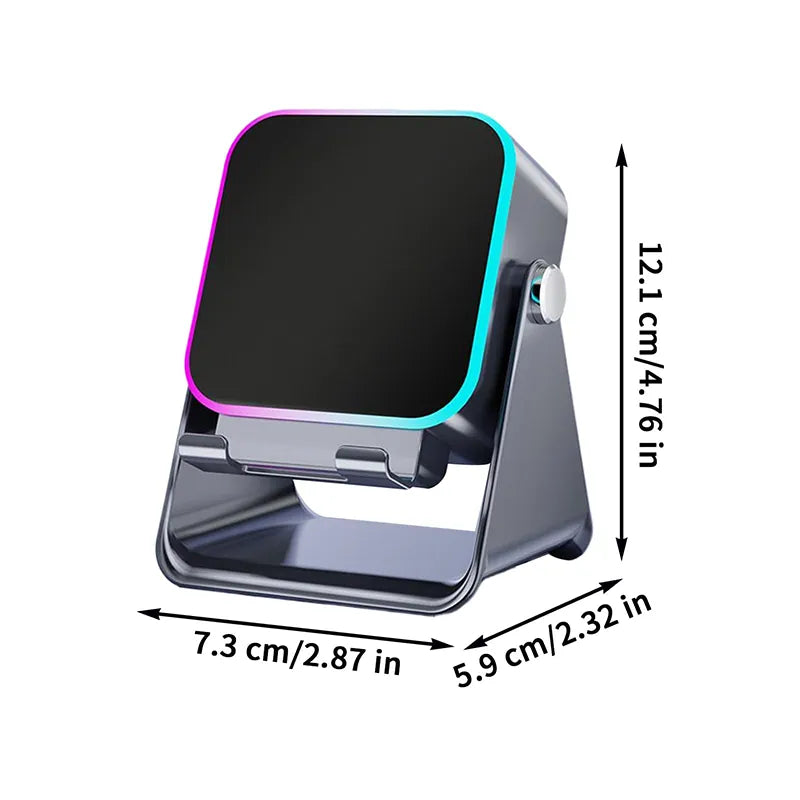 ⏳LAST DAY SALE ONLY ￡13.99!!✨🎅📱 5-in-1 Wireless Speaker Stand – Induction Audio & Phone Holder 🎵💡