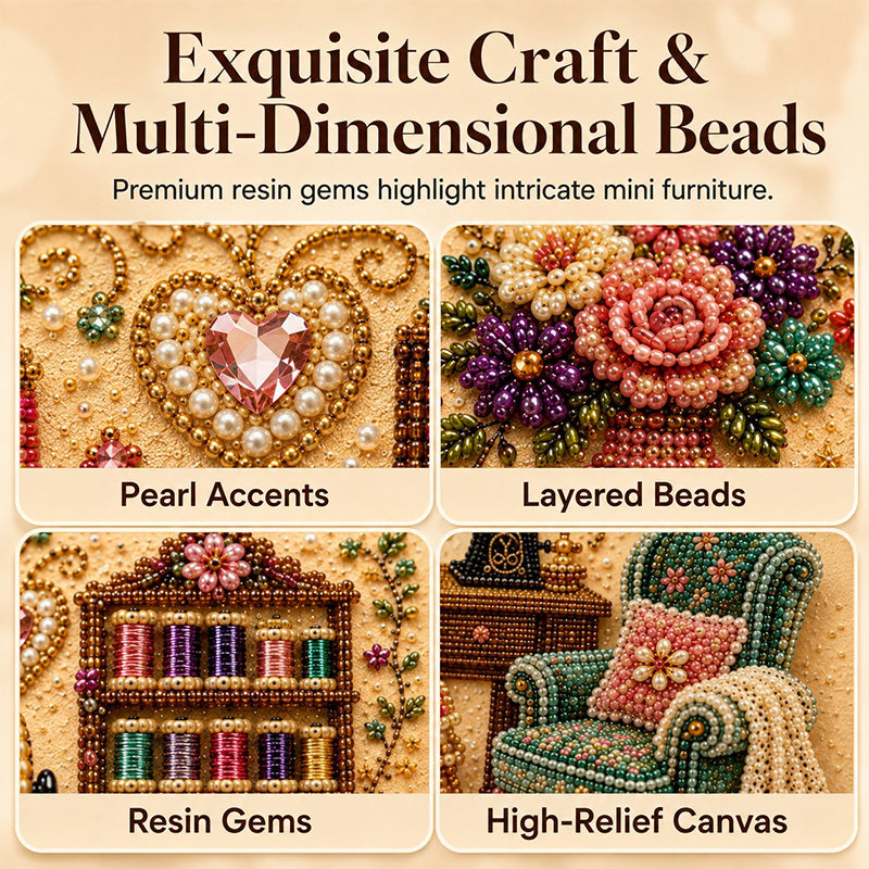 ⏳LAST DAY SALE ONLY ￡7.99!!🔥Whispering Room Diamond Art Kit ✨🖼️Mindful Craft for Calm Evenings🌿