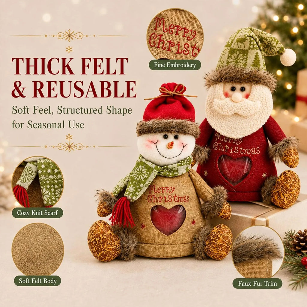 ⏳LAST DAY SALE ONLY ￡11.99!!✨🎅Christmas Gift Bags Zipper Design🎁