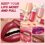 ⏳LAST DAY SALE ONLY ￡6.99!!🔥Long-Lasting Smooth Hydrating High-Shine Lip Gloss💄
