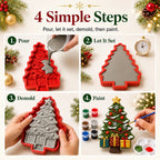 🎄Reusable Christmas Tree DIY Casting Mold
