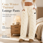 ⏳LAST DAY SALE ONLY￡15.99!!☁Women's Casual Warm Flannel Lined Lounge Pants