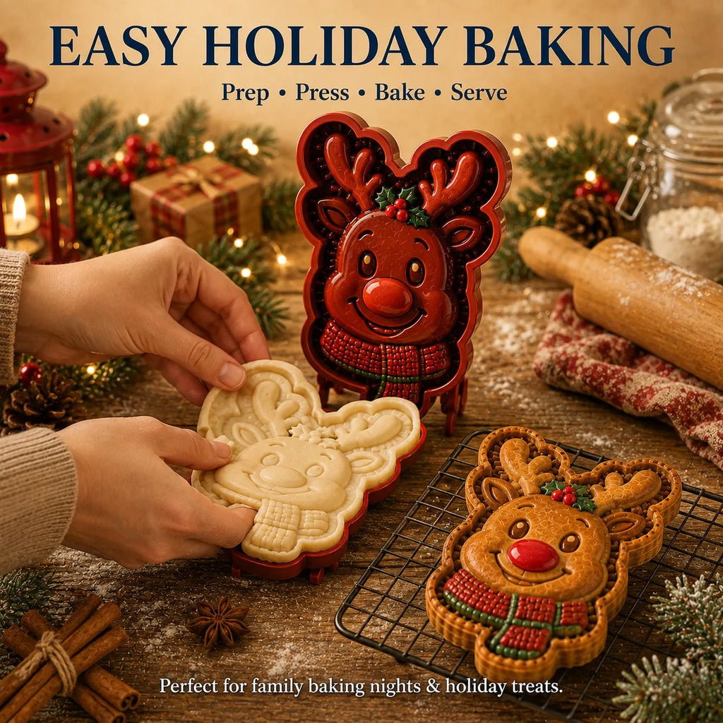 🎄16-Design Christmas Mini Pie Mold Collection