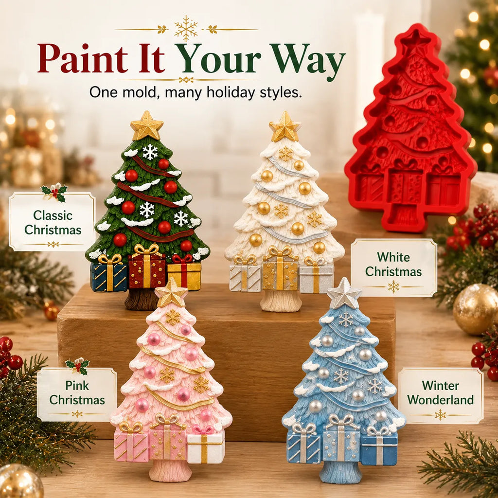 🎄Reusable Christmas Tree DIY Casting Mold