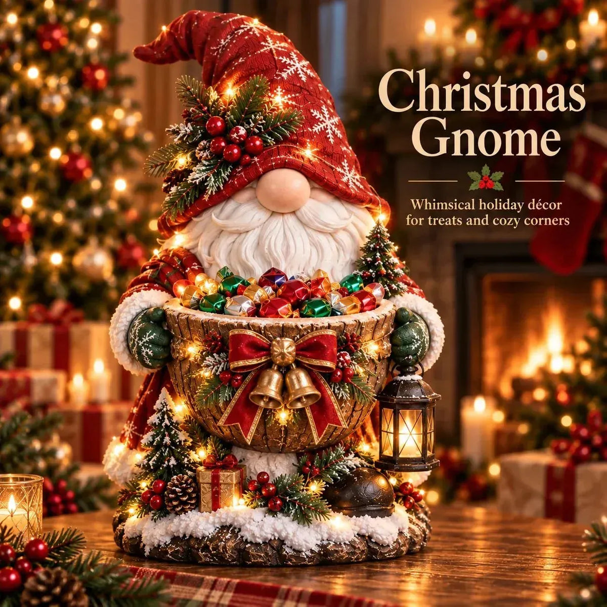 Light-Up Christmas Treat Holder – 5 Festive Designs for Candy, Holiday Parties & Home Decor