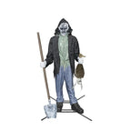 12-ft Lighted Talking Bone Collector Motion Activated Animatronic