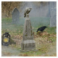 Welcome Stay Awhile Gravestone