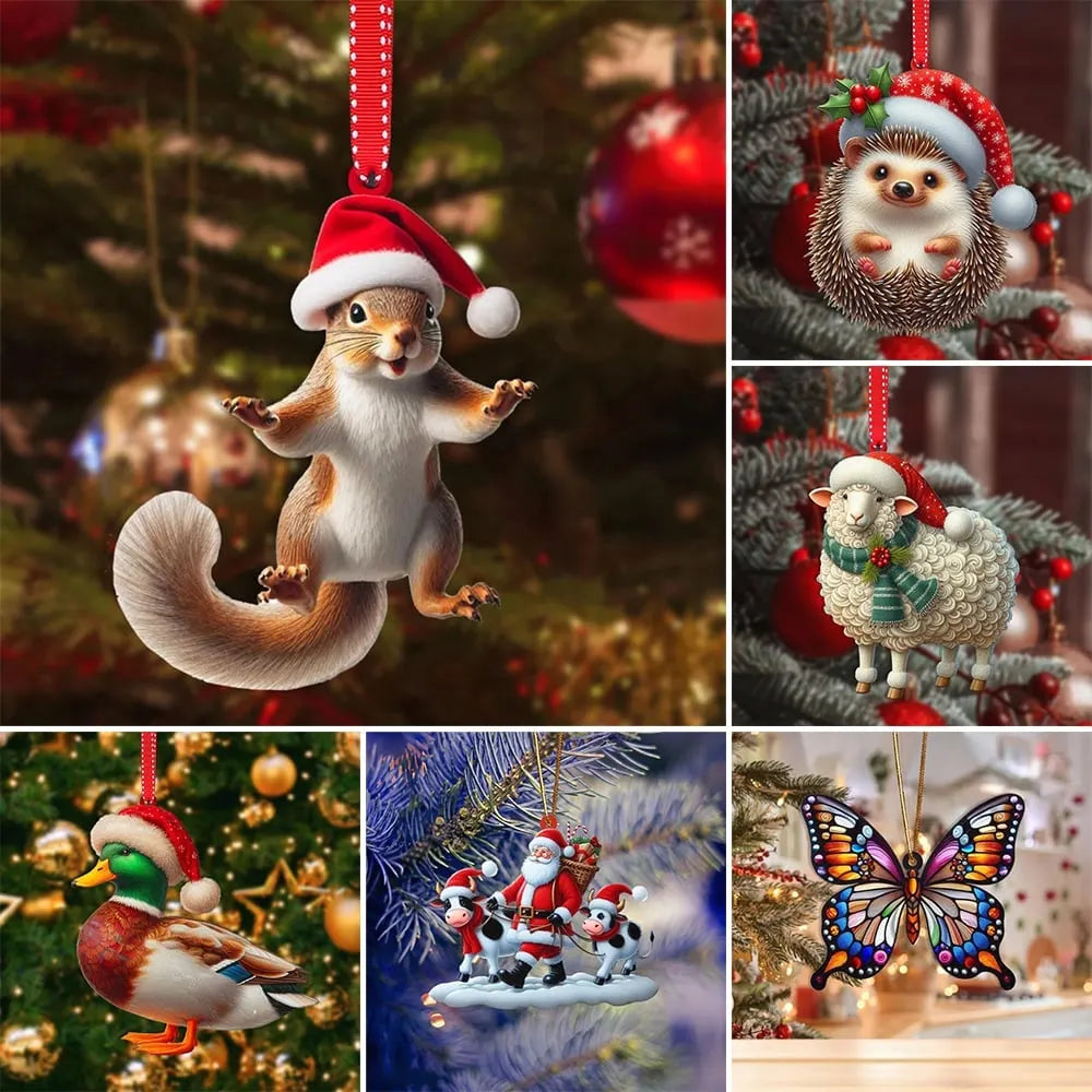 🐿️Animal Christmas Ornament