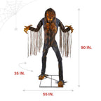 7.5-ft Freestanding Motion Activated Lighted Skeleton Animatronic