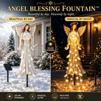 Solar Angel Garden Stake Light