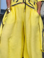 Casual Plain Straight Pants