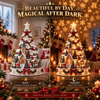 💯 Last day 49% OFF - 🎄Christmas Village Projection Centerpiece