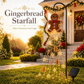 🎁Christmas Magic Pathway🎄Gingerbread Magic Solar Holiday Yard Light🍪