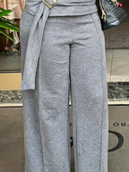 Casual Plain Straight Pants