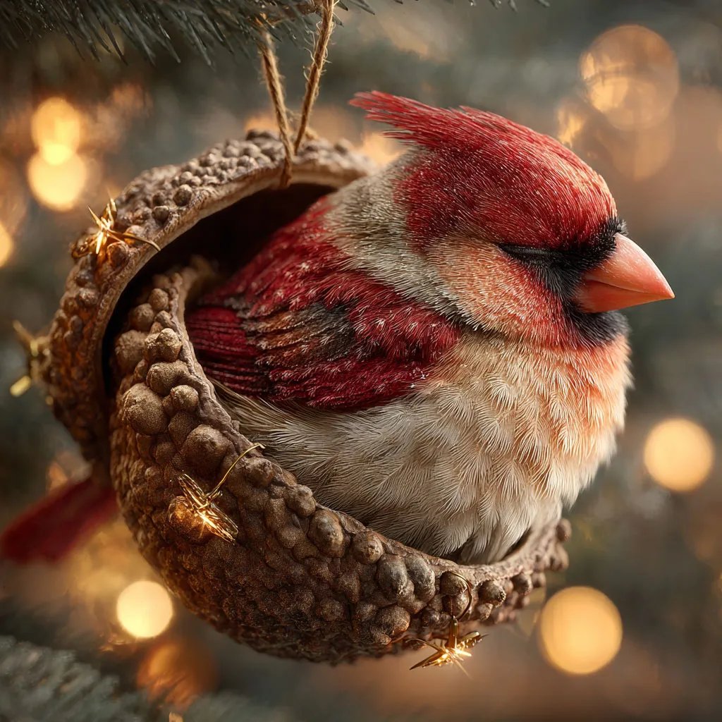 ❤️2D Forest Animal Acorn Ornaments