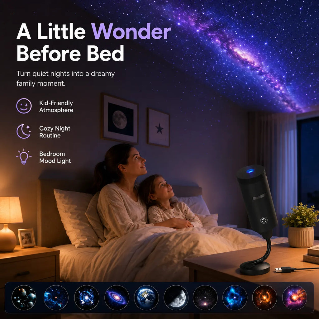 ✨ Plug-and-Play HD Star Projecto