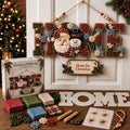 DIY Fabric Poke Art HOME Sign Kit – No-Sew Seasonal Door & Wall Hanging Craft