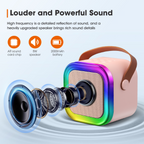⏳LAST DAY SALE ONLY ￡11.99!!✨🎵Mini Karaoke Machine for Kids with Wireless Microphones