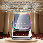 ⏳LAST DAY SALE ONLY ￡13.99!!✨🎅📱 5-in-1 Wireless Speaker Stand – Induction Audio & Phone Holder 🎵💡