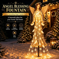 Solar Angel Garden Stake Light