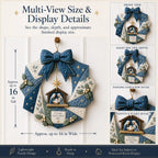Christmas Fabric Wreath DIY Kit