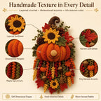 🧶 DIY Seasonal 3D Crochet Door Hanger Kit Collection | Coordinated Yarn, Filling, Accessories & Step-by-Step Instructions Included 💕