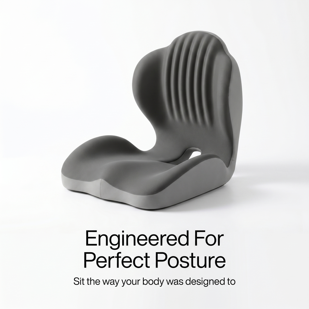 Ergonomic Back Support Seat Cushion
