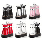 ⏰ Penguin Design Salt and Pepper Shaker Set – Cute Shape, 304 Stainless Steel & Precision Dispensing Lid 🐧✨