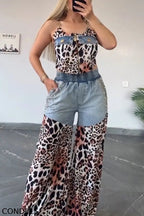 Women's Leopard-Panel Vest or Rhinestone Beaded Jeans